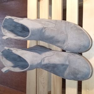 Grey Ankle Boots
